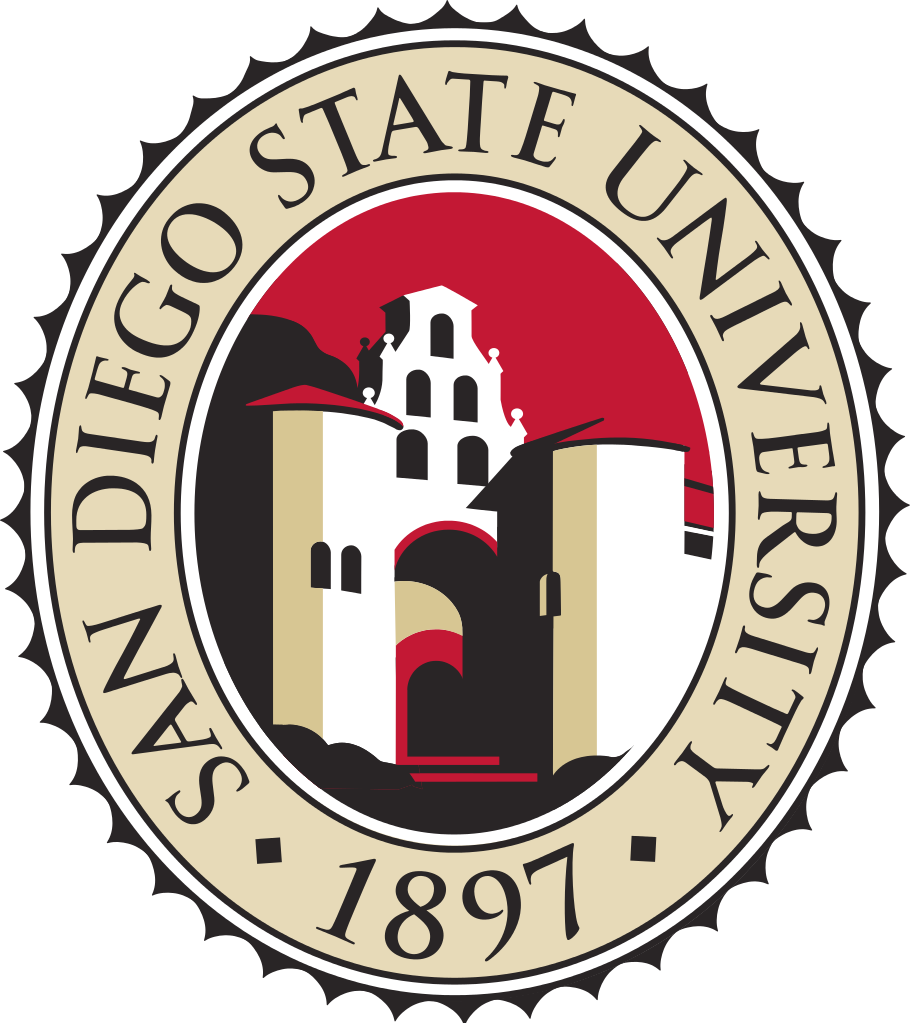 美国圣地亚哥州立大学校徽